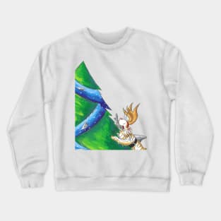 Tree Trimming Tiger Shark Crewneck Sweatshirt